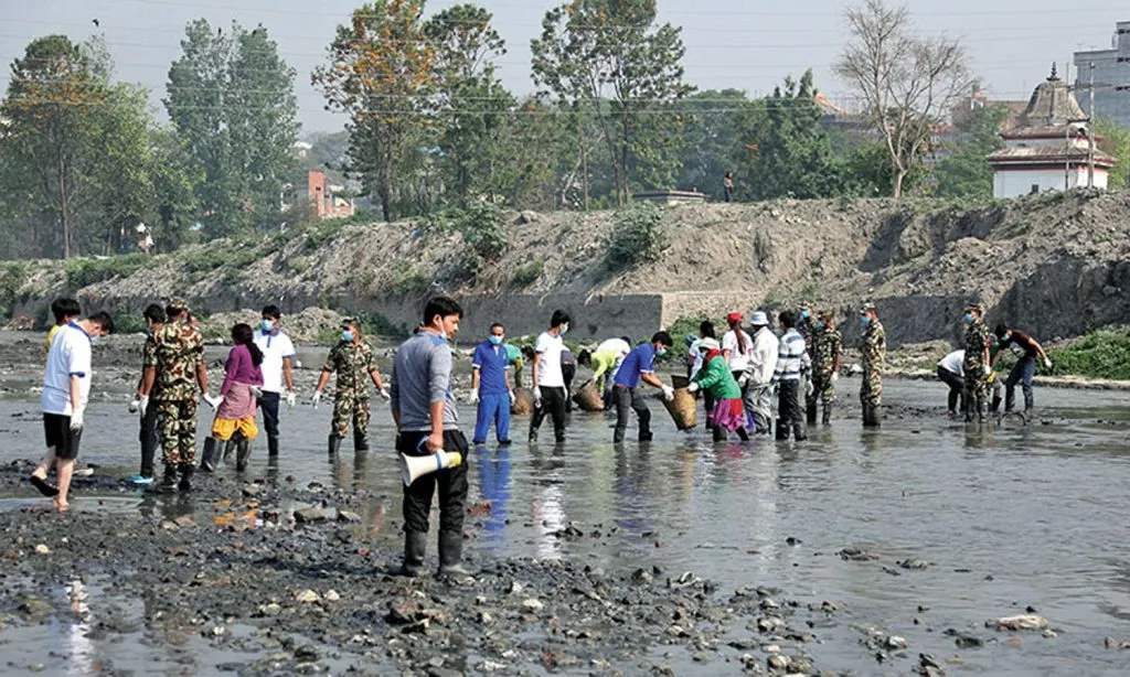 ६ सय एक हप्ता सफाइ गर्दा पनि वाग्मतीको अवस्था उस्तै