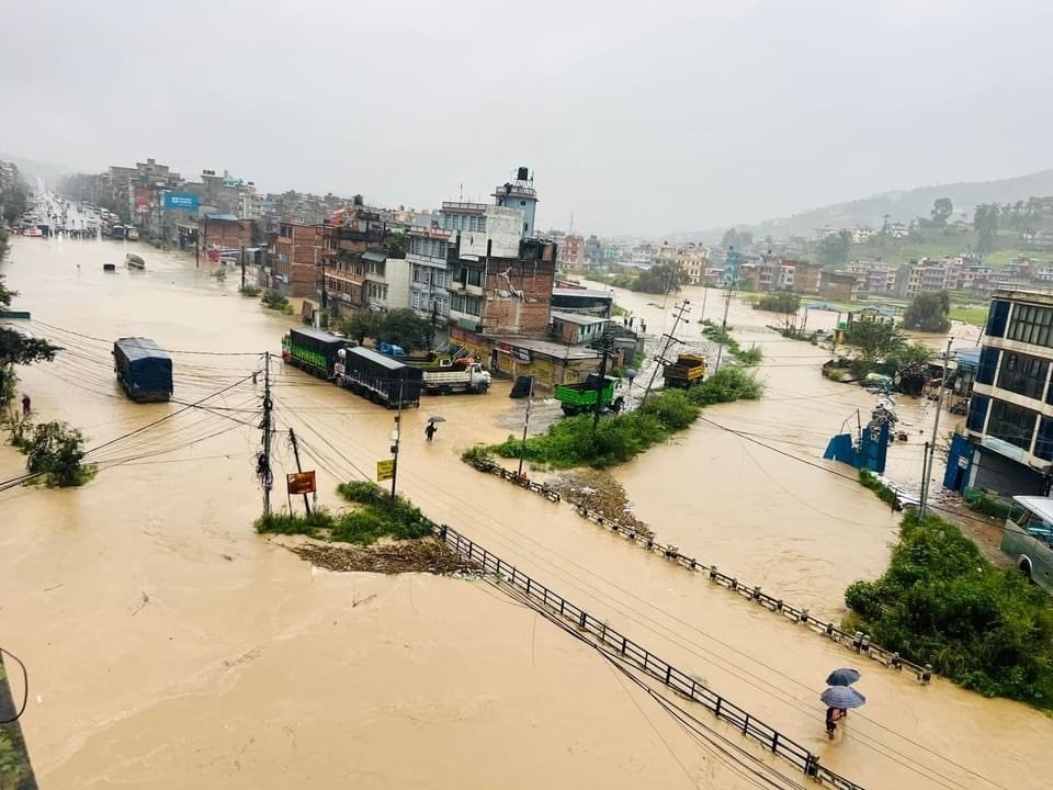 काभ्रेमा बाढी–पहिरोले चारको मृत्यु, १० बेपत्ता